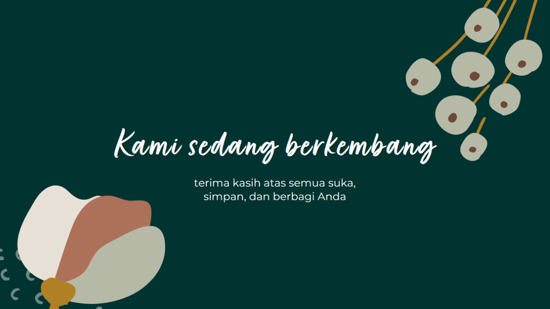 Terima kasih telah berbagi green organic-simple