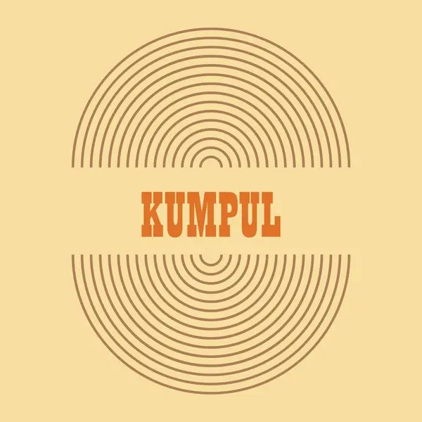 Gabungan kekuatan yellow vintage-retro