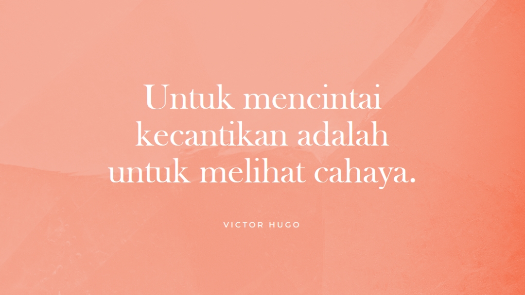 Cinta, keindahan, dan cahaya pink modern-simple