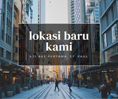 Lokasi lokasi lokasi gray modern-simple