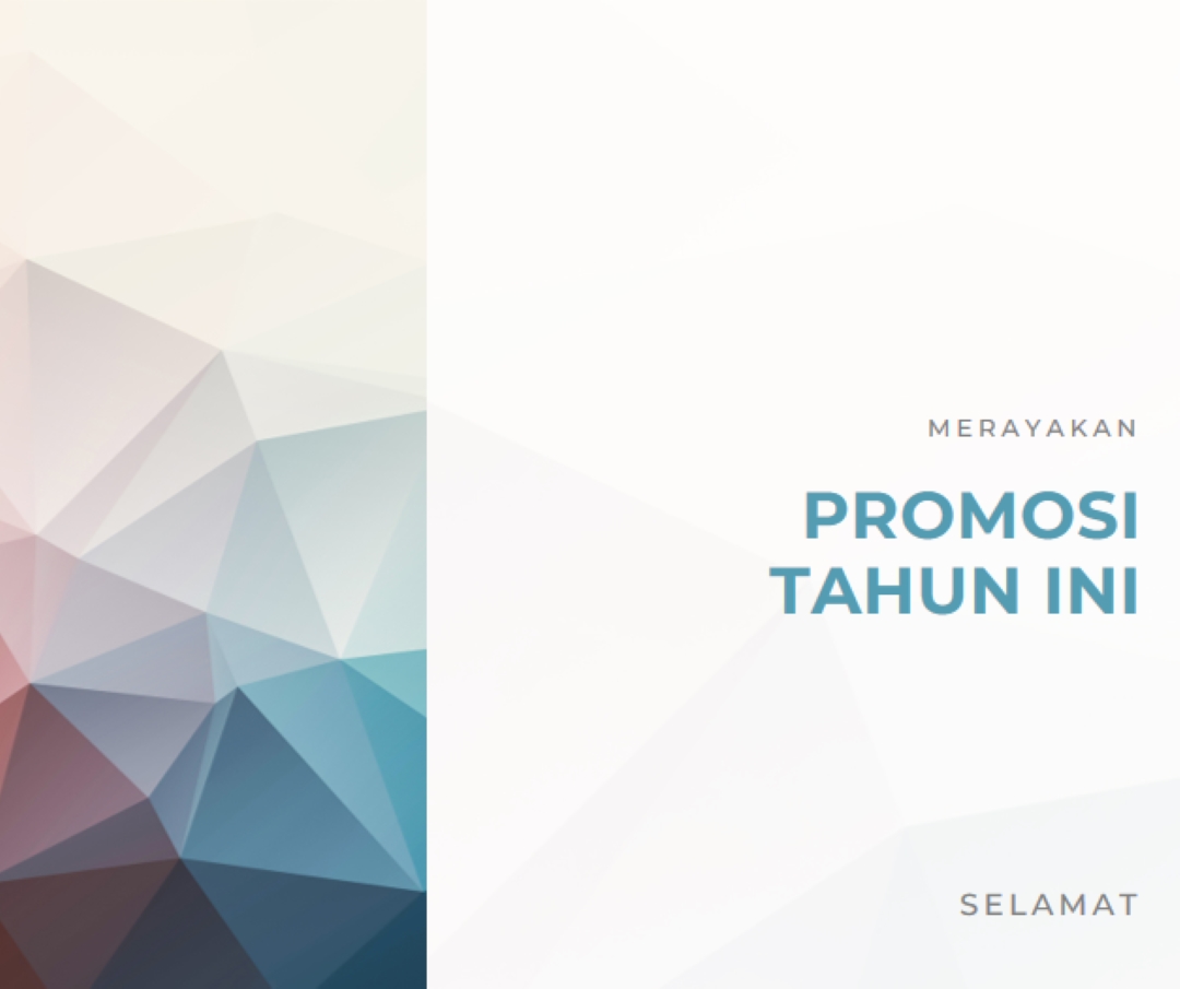 Promosi tahun ini white modern-geometric-&-linear
