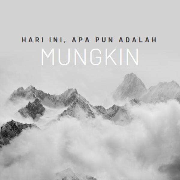 Pindahkan gunung gray modern-simple