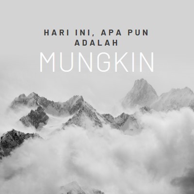 Pindahkan gunung gray modern-simple