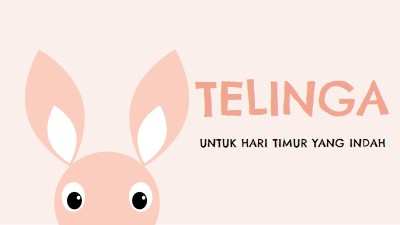 Untuk Hari Timur yang indah pink whimsical-color-block