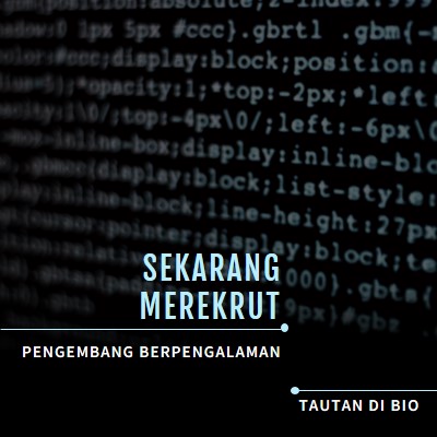 Situasi yang sedang berkembang black modern-bold