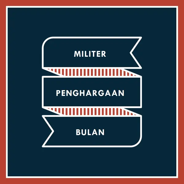 Merayakan Bulan Apresiasi Militer blue modern-simple