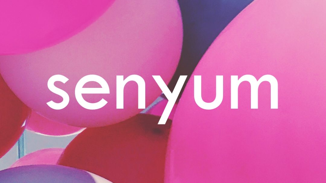 Semua tersenyum pink modern-bold