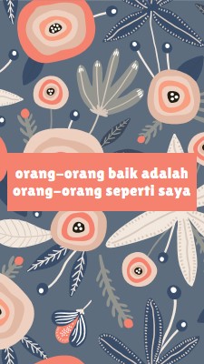 Jenis orang-orang saya orange organic-simple