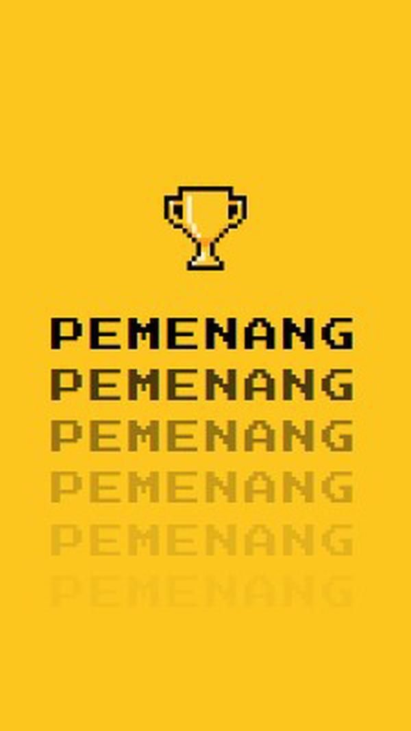 Kehidupan piala yellow vintage-retro