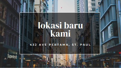 Lokasi lokasi lokasi gray modern-simple