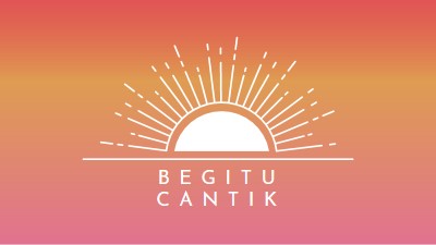 Begitu cantik seperti matahari terbenam red organic-boho