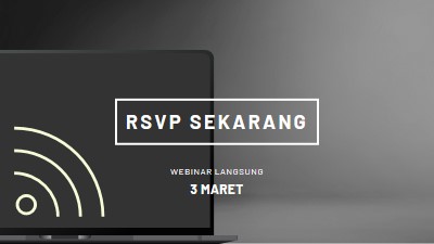 Bintang Webinar black modern-simple