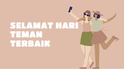 Teman terbaik pink whimsical-color-block