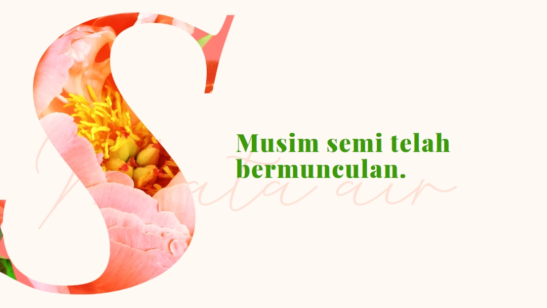 Pemangsa musim semi pink vintage-botanical