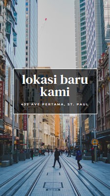 Lokasi lokasi lokasi gray modern-simple