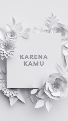 Bagus di atas kertas gray modern-simple