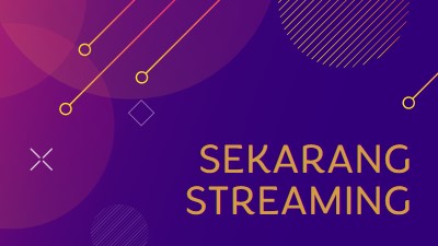 Violet sekarang streaming purple modern-simple