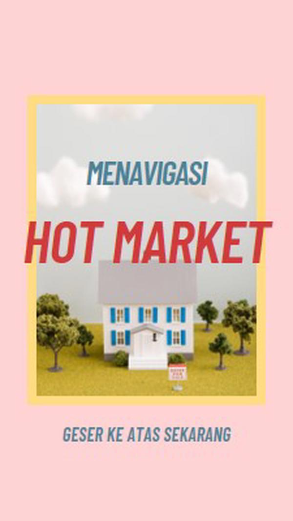 Properti hot pink vintage-retro