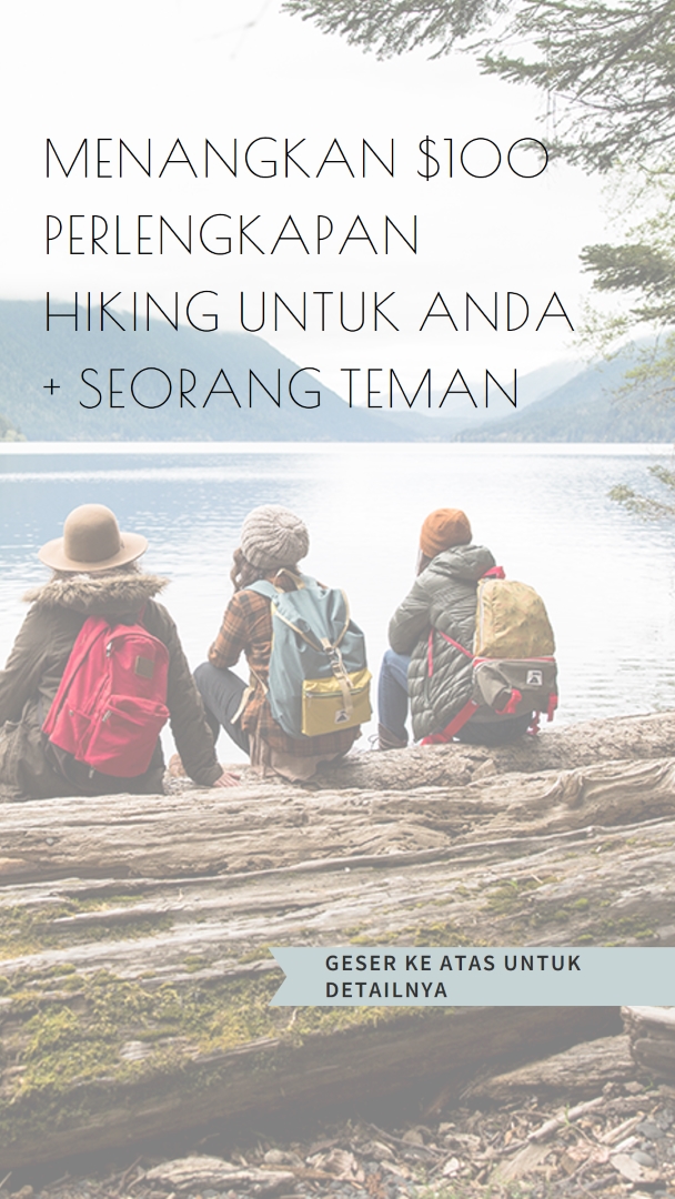 Menang untuk Anda dan teman blue modern-simple