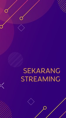 Violet sekarang streaming purple modern-simple