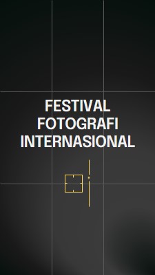 Festival fotografi internasional black modern,moody,camera,grid,geometric,pattern