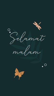 Malam yang menyenangkan sederhana blue whimsical,bohemian,graphic,simple,motif,handwriting,illustration,