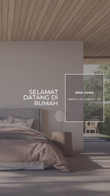 Beristirahatlah dengan tenang brown modern-simple