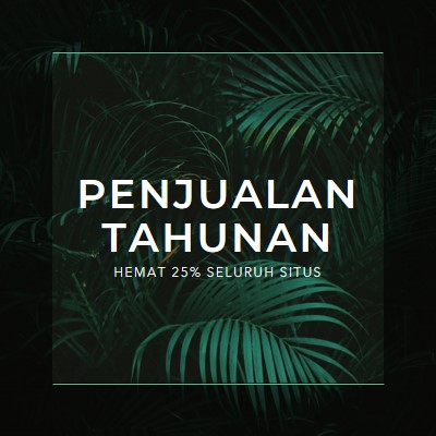 Getaran hutan black modern-simple