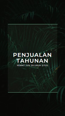 Getaran hutan black modern-simple