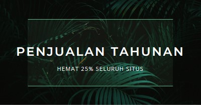 Getaran hutan black modern-simple