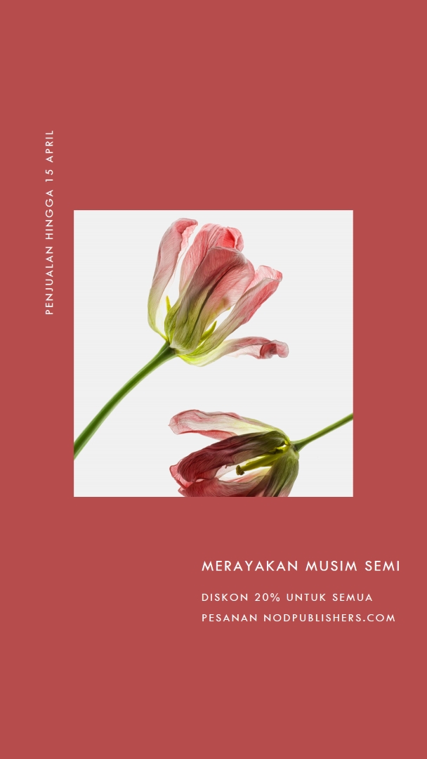 Keajaiban botani red modern-simple