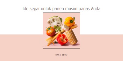 Panen musim panas pink modern-simple