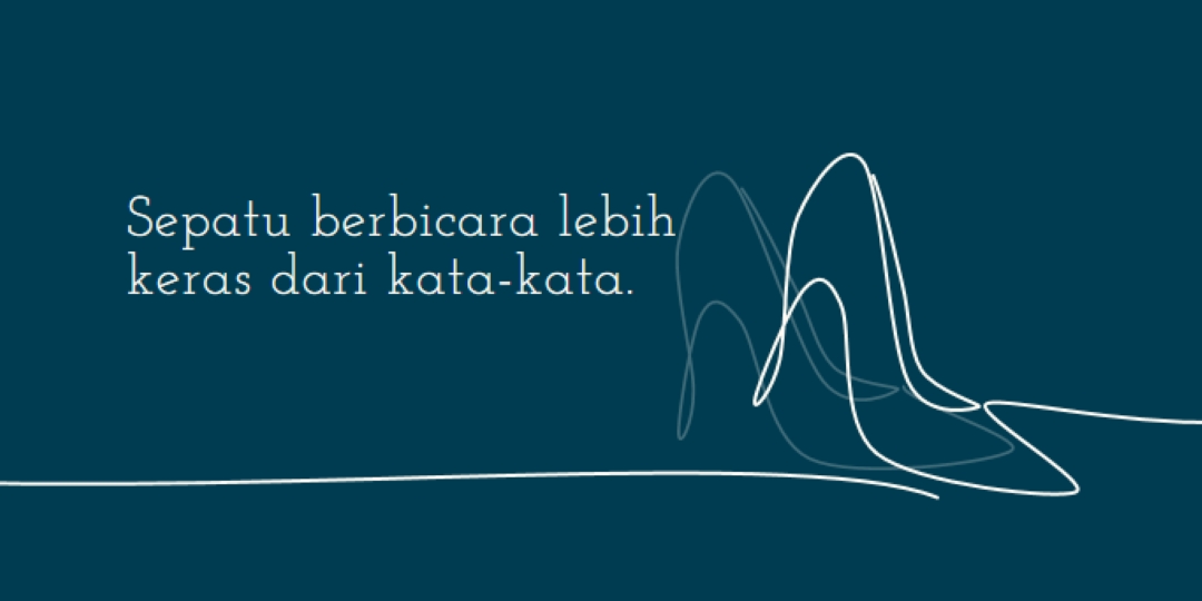 Menjalani kehidupan yang tinggi blue whimsical-line