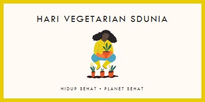 Ini Hari Vegetarian Sdunia white modern-simple