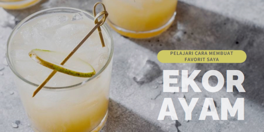Membuat koktail favorit saya yellow modern-simple
