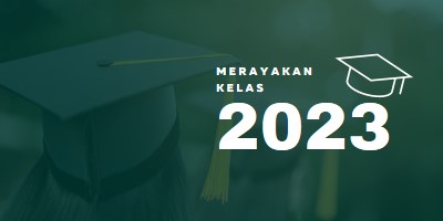 Merayakan kelas green modern-simple