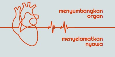 Menjadi donor organ blue whimsical-line