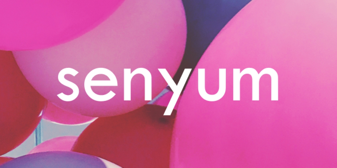 Semua tersenyum pink modern-bold