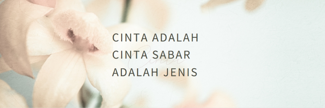 Catatan cinta white modern-simple