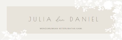 Taman cinta gray vintage-botanical