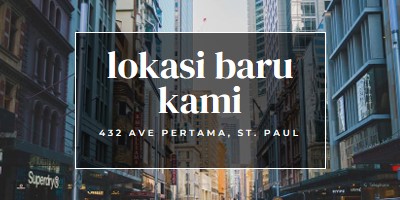 Lokasi lokasi lokasi gray modern-simple