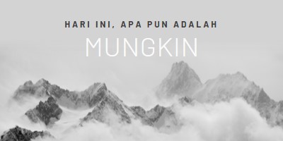 Pindahkan gunung gray modern-simple