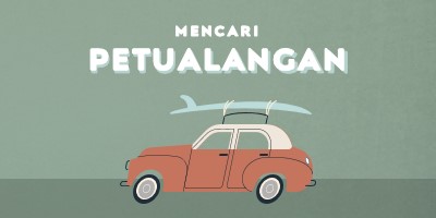 Safari berselancar gray vintage-retro