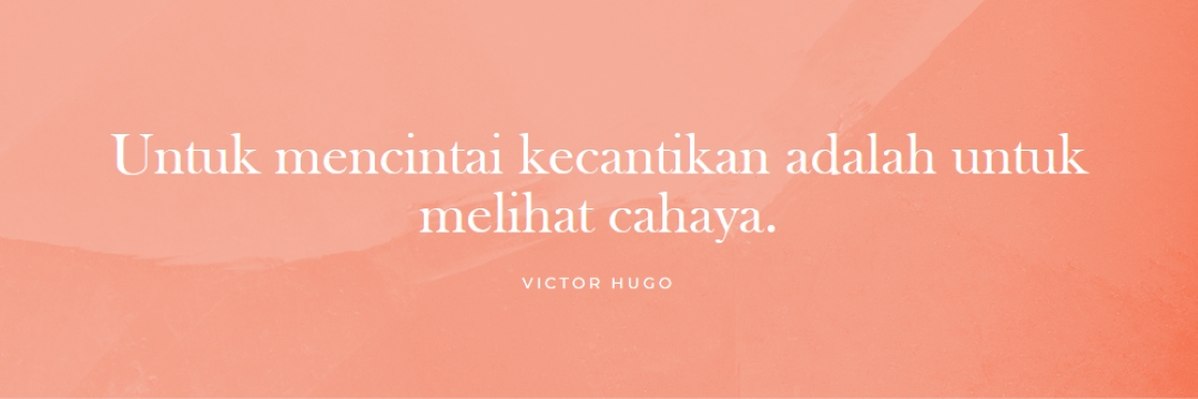 Cinta, keindahan, dan cahaya pink modern-simple