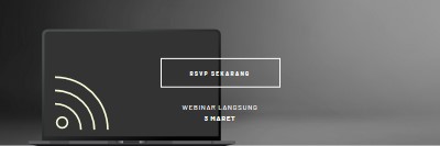 Bintang Webinar black modern-simple