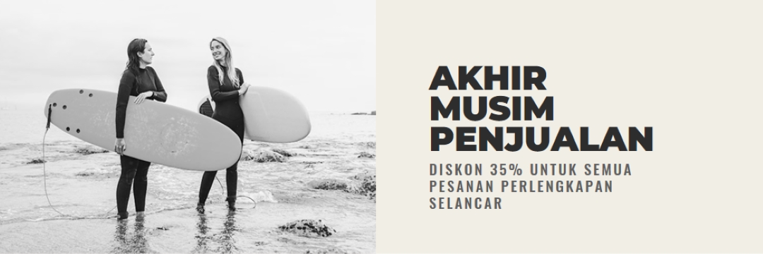 Kebahagiaan pantai gray modern-bold