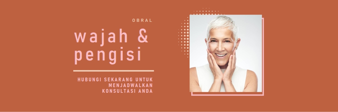 Penjualan wajah dan pengisi orange modern-geometric-&-linear