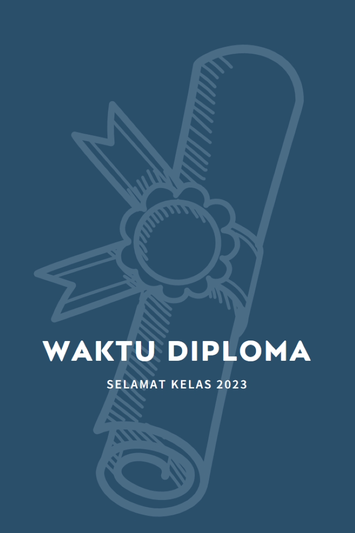 Ijazah Anda blue modern-simple