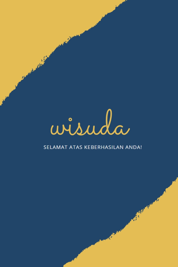 Sensasi diploma yellow modern-simple