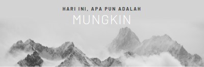 Pindahkan gunung gray modern-simple